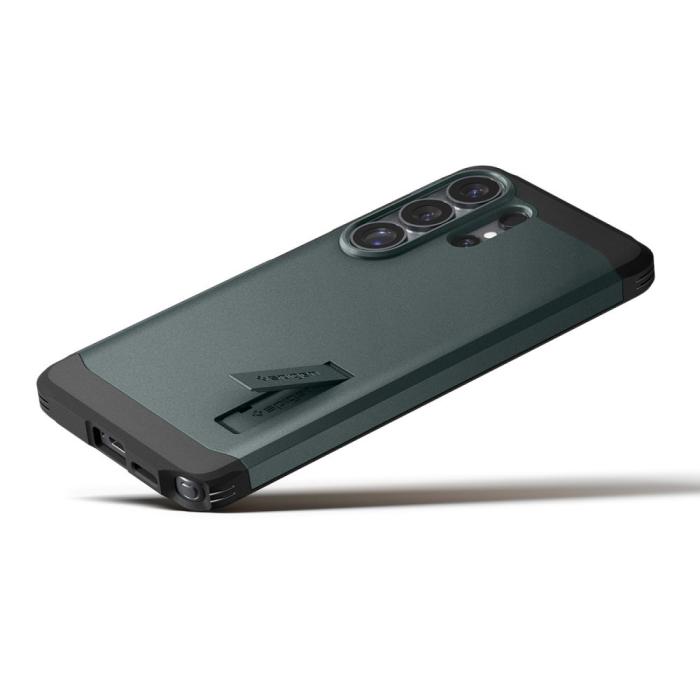 Bild 6, Spigen Spigen Galaxy S26 Ultra Skal MagSafe Tough Armor Abyss Green - Teknikhallen.se