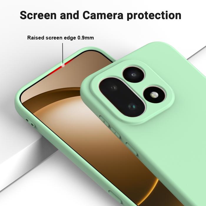 Bild 4,  OnePlus 15 Skal Liquid Silikon Grön - Teknikhallen.se