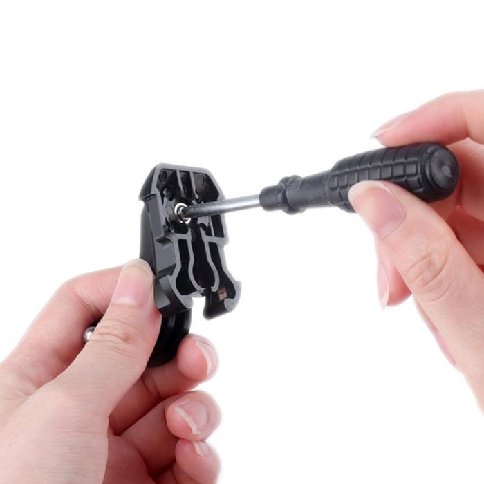 Bild 4,  360° J-Hook Snabbfäste För GoPro Svart - Teknikhallen.se