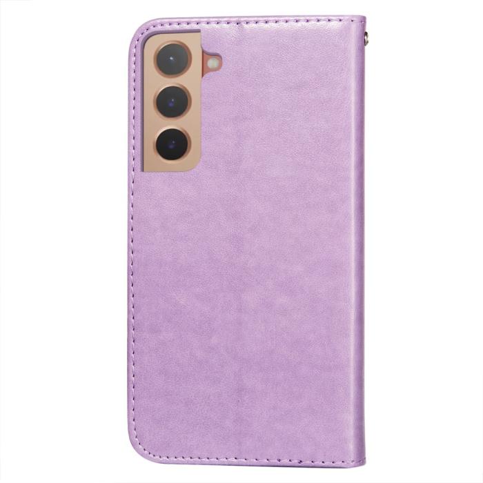 Bild 3,  Samsung Galaxy S22 Plus Fodral Tre Ränder Lila - Teknikhallen.se