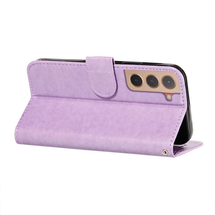 Bild 5,  Samsung Galaxy S22 Plus Fodral Tre Ränder Lila - Teknikhallen.se