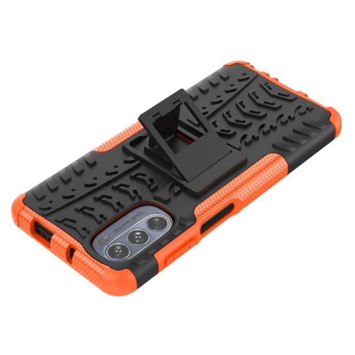 Bild 5,  Motorola Moto G62 5G Skal Ultimata Stöttåligt med Stöd Orange - Teknikhallen.se