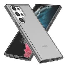  Samsung Galaxy S23 Ultra Skal Shockproof Hybrid Gr&aring; - Teknikhallen.se
