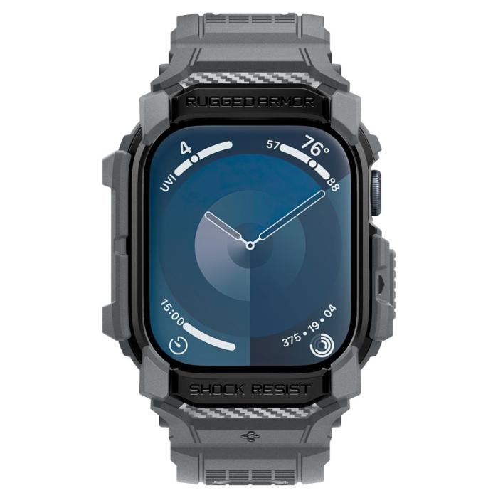 Bild 4, Spigen Spigen Apple Watch 11/10 46 mm Skal Rugged Armor 'Pro' - Teknikhallen.se