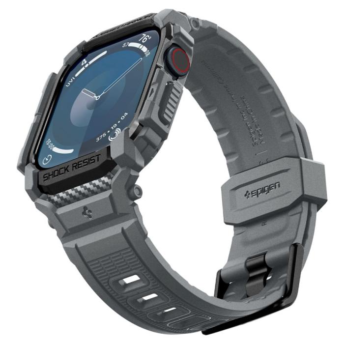 Bild 6, Spigen Spigen Apple Watch 11/10 46 mm Skal Rugged Armor 'Pro' - Teknikhallen.se