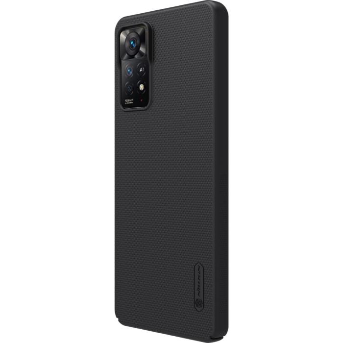 Bild 3, NILLKIN NILLKIN Xiaomi Redmi Note 11 Pro 5G Skal Frosted Shield Svart - Teknikhallen.se