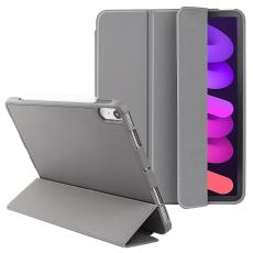 iPad Mini 2024/2021 Fodral Tri-Fold Pennh&aring;llare Gr&aring; - Teknikhallen.se
