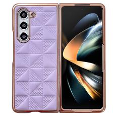  Galaxy Z Fold 6 Skal L&auml;der Lila - Teknikhallen.se