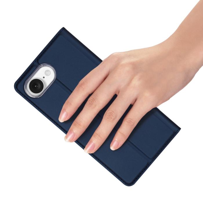 Bild 6, DUX DUCIS DUX DUCIS iPhone 17e / 16e Fodral Skin Pro Blå - Teknikhallen.se
