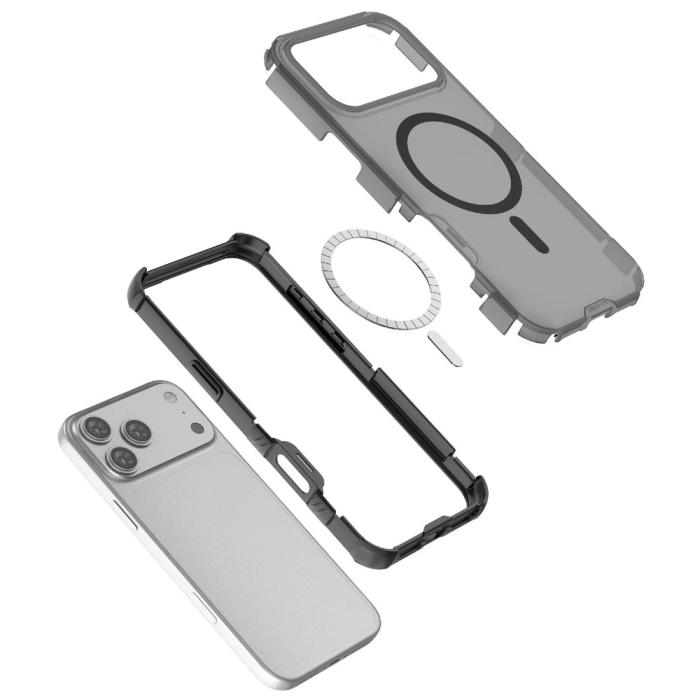 Bild 4,  iPhone 17 Pro Skal MagSafe Shockproof Hybrid Blå - Teknikhallen.se