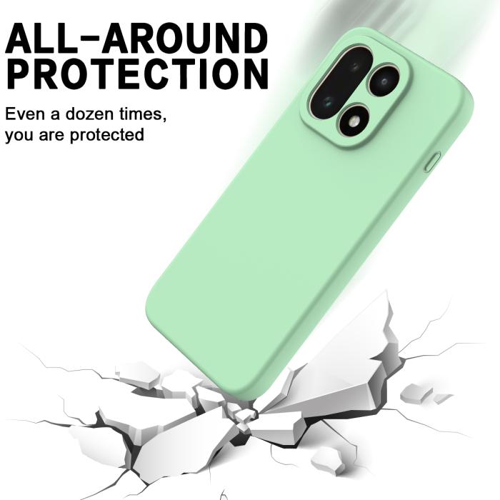 Bild 5,  OnePlus 15 Skal Liquid Silikon Grön - Teknikhallen.se
