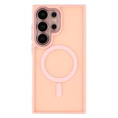 WANLONFENG WANLONFENG Galaxy S26 Ultra Skal MagSafe Shockproof Rosa - Teknikhallen.se