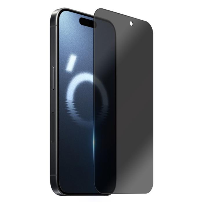 Bild 2, NORTHJO NORTHJO iPhone 16 Pro Skärmskydd Härdat Glas Privacy - Teknikhallen.se