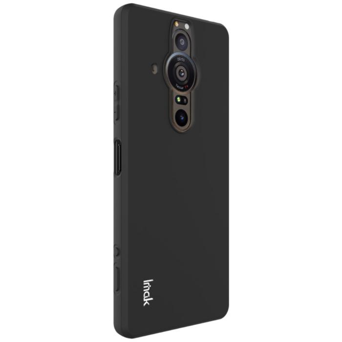 Bild 3, IMAK IMAK Sony Xperia Pro-I Skal TPU Matt Finish Svart - Teknikhallen.se
