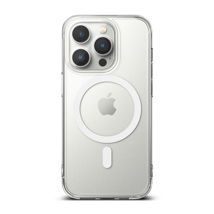 Bild 3, Ringke Ringke iPhone 14 Pro Max Skal Fusion MagSafe Matt Transparent - Teknikhallen.se