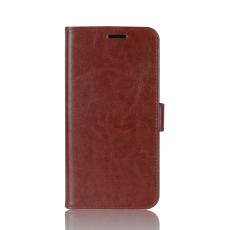  Huawei P20 Lite Pl&aring;nboksfodral - Brun - Teknikhallen.se