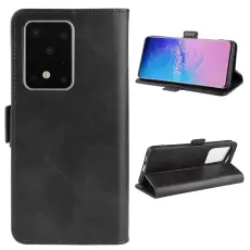  Samsung Galaxy S20 Ultra - Pl&aring;nboksfodral - Svart - Teknikhallen.se