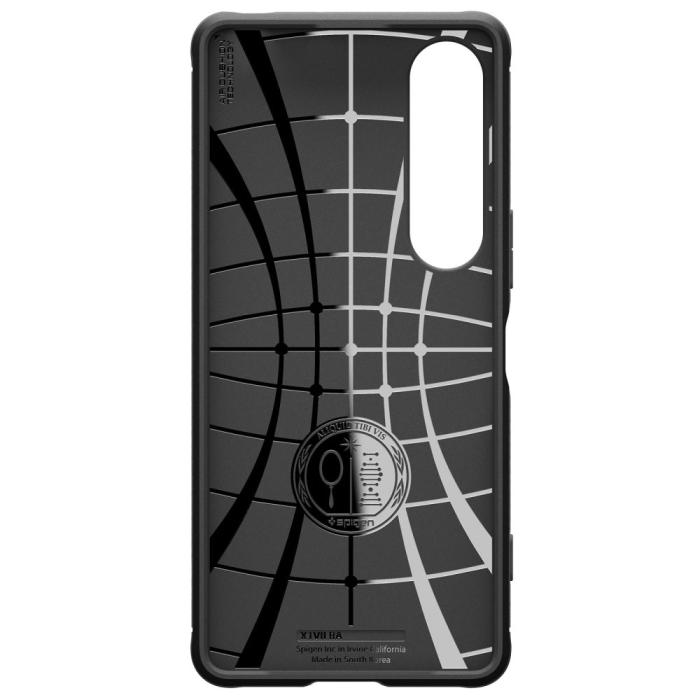 Bild 4, Spigen Spigen Sony Xperia 1 VII Skal Rugged Armor Matt Svart - Teknikhallen.se