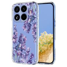  Xiaomi 17T Skal TPU Blommor Bl&aring;regn - Teknikhallen.se