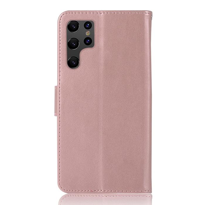 Bild 3,  Samsung Galaxy S22 Ultra Fodral Owl Dreamcatcher Roséguld - Teknikhallen.se