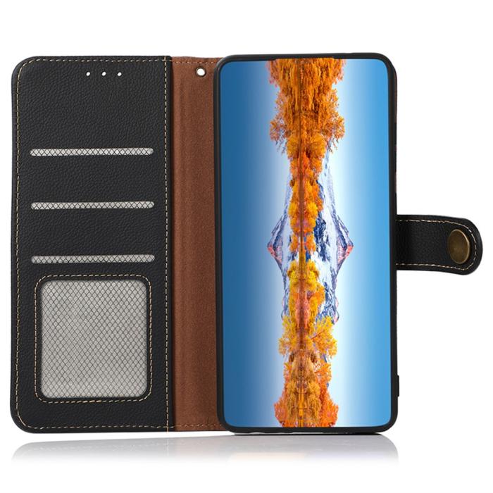 Bild 4, KHAZNEH KHAZNEH Samsung Galaxy S25 Ultra Fodral Äkta Läder Svart - Teknikhallen.se
