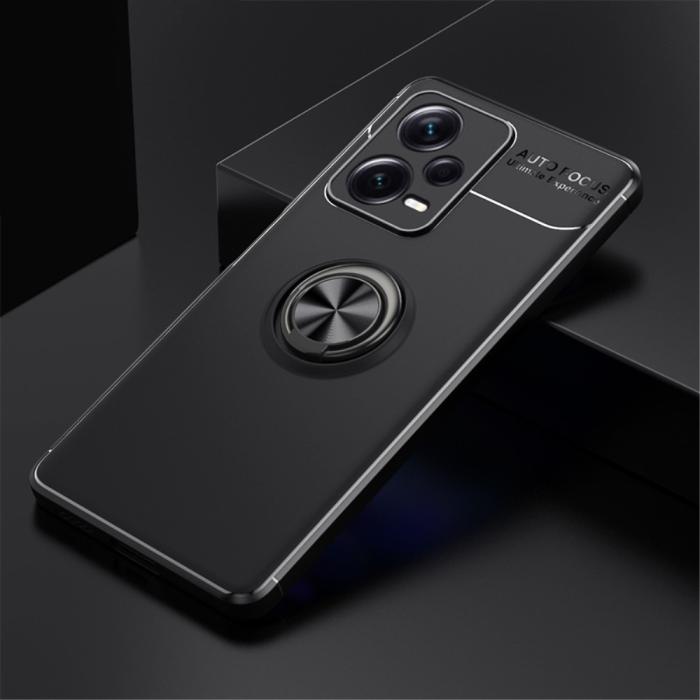 Bild 2,  Xiaomi Redmi Note 12 Pro 5G Skal Ring Svart - Teknikhallen.se