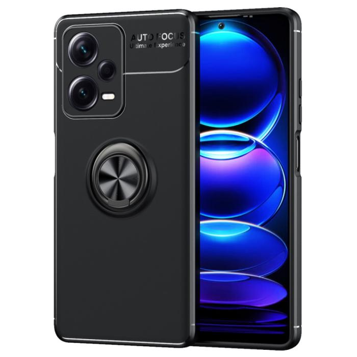 Bild 3,  Xiaomi Redmi Note 12 Pro 5G Skal Ring Svart - Teknikhallen.se