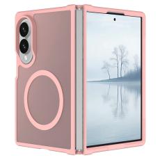  Samsung Galaxy Z Fold 8 Skal MagSafe TPU Rosa - Teknikhallen.se