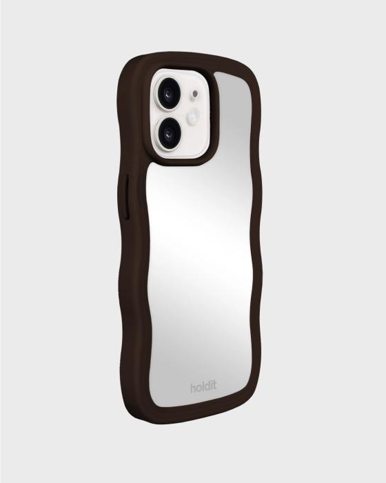 Bild 2, holdit holdit iPhone 15 / 14 / 13 Skal Wavy Chocolate/Mir - Teknikhallen.se