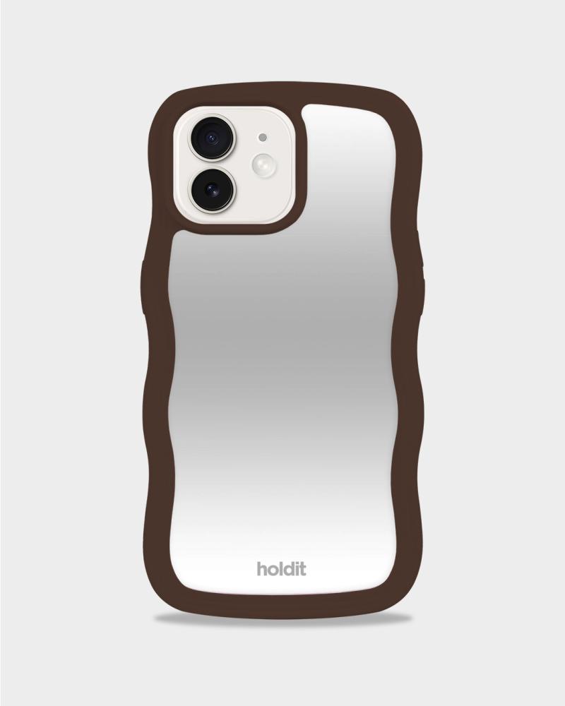 holdit holdit iPhone 15 / 14 / 13 Skal Wavy Chocolate/Mir - Teknikhallen.se