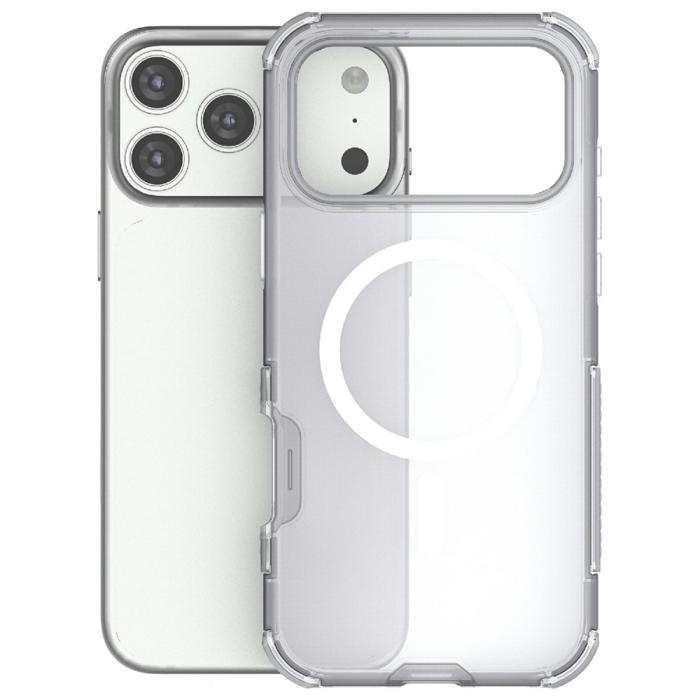 Bild 3,  iPhone 17 Pro Skal MagSafe Shockproof Hybrid Vit - Teknikhallen.se