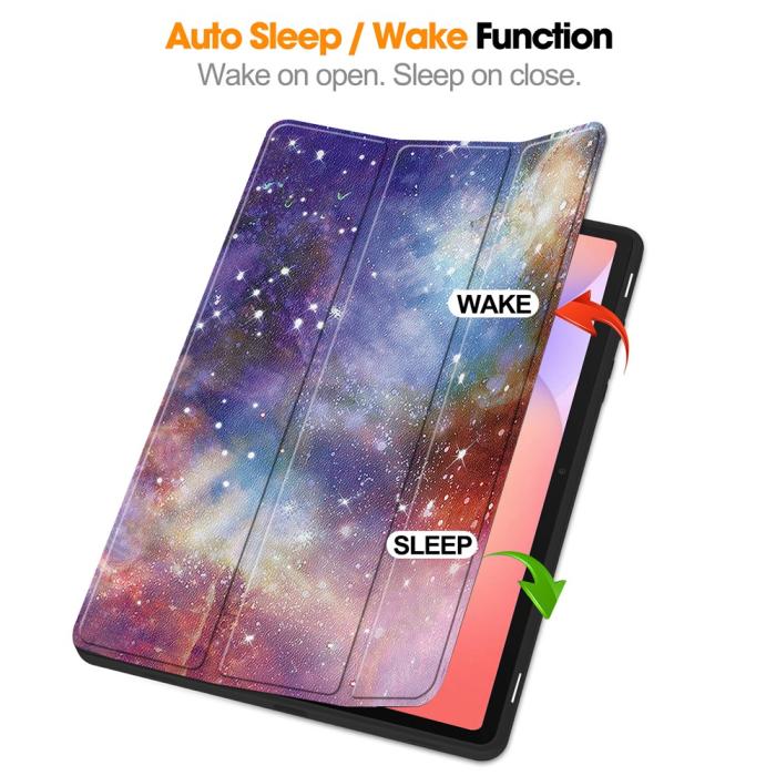 Bild 2,  Samsung Galaxy Tab S10 Lite Fodral Tri-Fold Galaxy - Teknikhallen.se