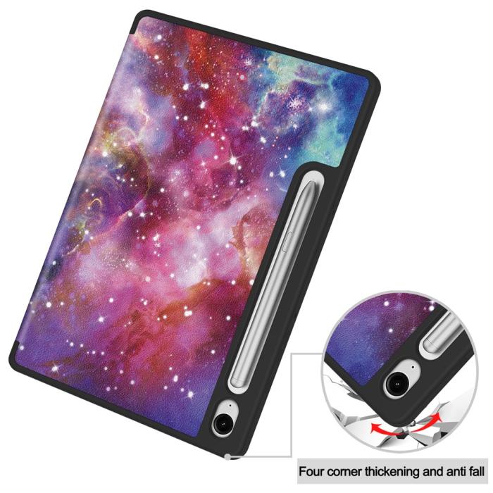 Bild 5,  Samsung Galaxy Tab S10 Lite Fodral Tri-Fold Galaxy - Teknikhallen.se