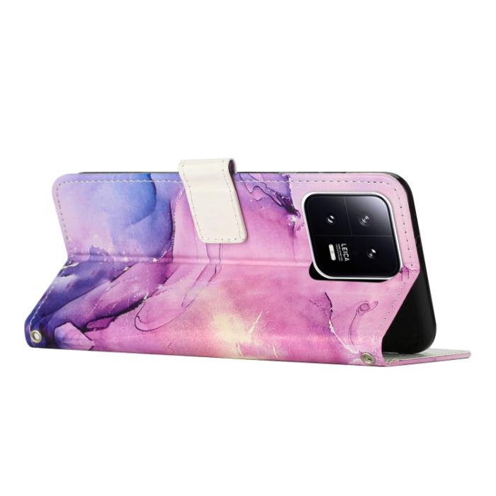 Bild 4,  Xiaomi 13 Pro 5G Fodral Marmor Lila - Teknikhallen.se