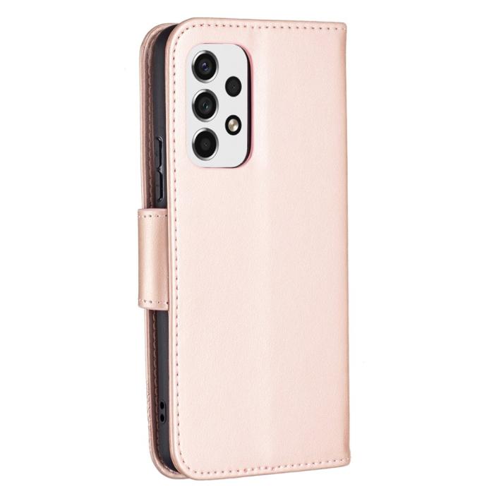 Bild 3,  Samsung Galaxy A53 5G Fodral Tryckta Fjärilar Roséguld - Teknikhallen.se