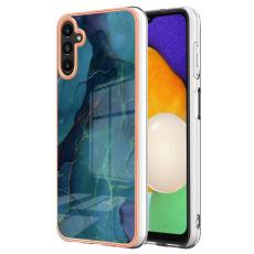  Samsung Galaxy A54 5G Skal Marmor TPU Gr&ouml;n - Teknikhallen.se