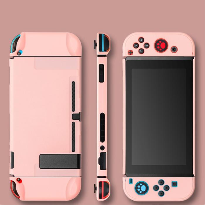 Bild 3,  Nintendo Switch Skal Silikon Komplett Paket Blå - Teknikhallen.se
