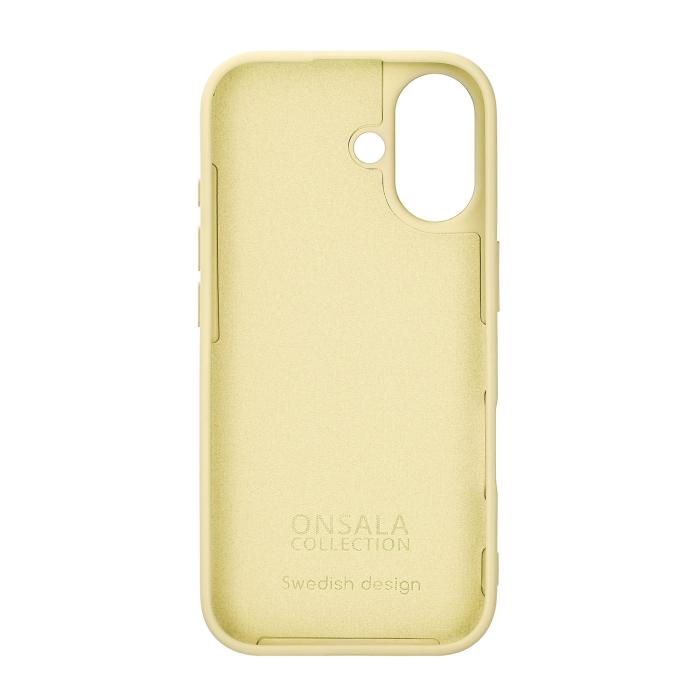 Bild 2, Onsala Onsala iPhone 17 Mobilskal Med Silikonkänsla Lemon - Teknikhallen.se