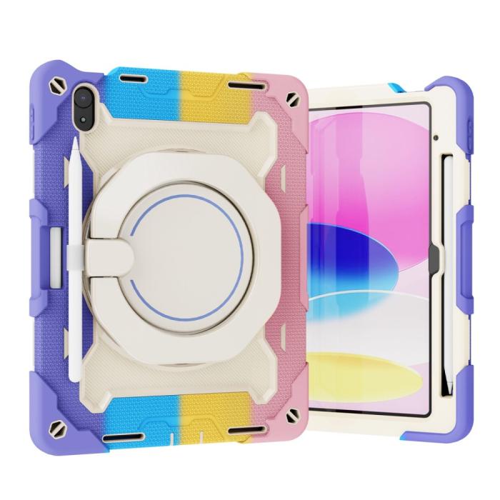 Bild 2,  iPad 11 2025 / 10.9 2022 Skal 360 Hybrid Shockproof Kickstand - Teknikhallen.se