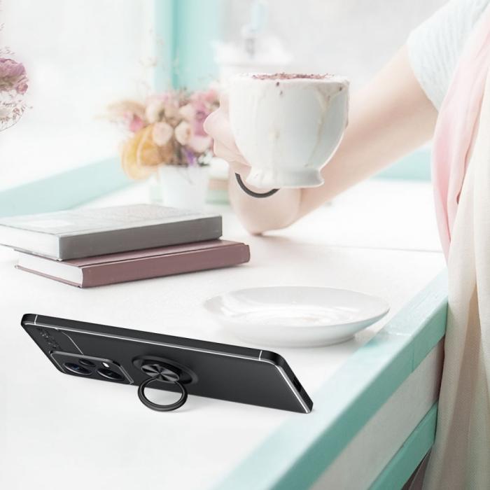 Bild 5,  Xiaomi Redmi Note 12 Pro 5G Skal Ring Svart - Teknikhallen.se