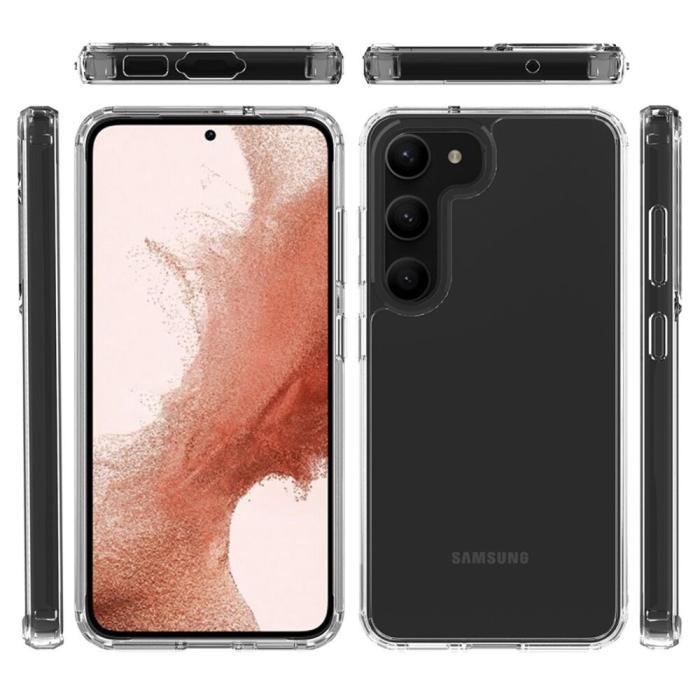 Bild 6,  Samsung Galaxy S23 Plus Skal Akryl/TPU Transparent - Teknikhallen.se
