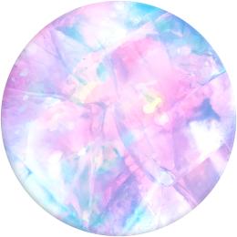 PopSockets PopSockets Basic Grip Med Ställfunktion Crystal Opal - Teknikhallen.se