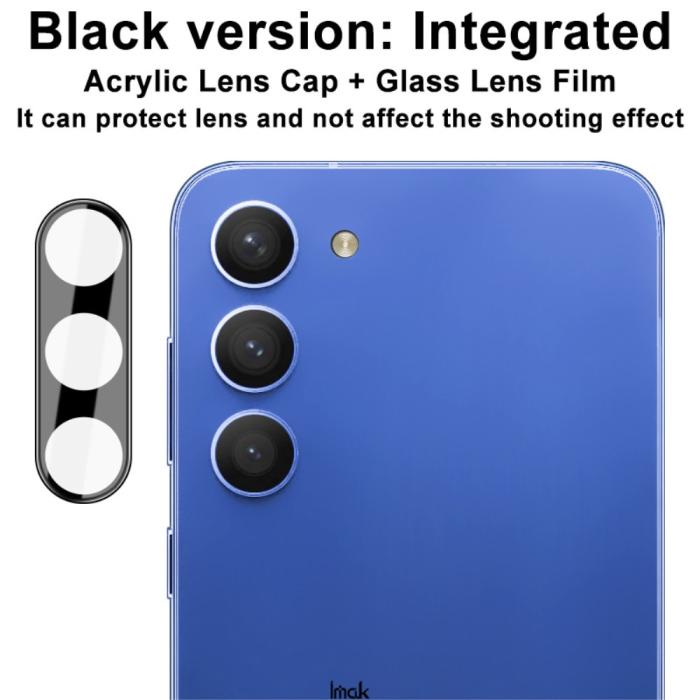 Bild 2, IMAK IMAK Samsung Galaxy S23 / S23 Plus Linsskydd Härdat Glas/Akryl Svart - Teknikhallen.se