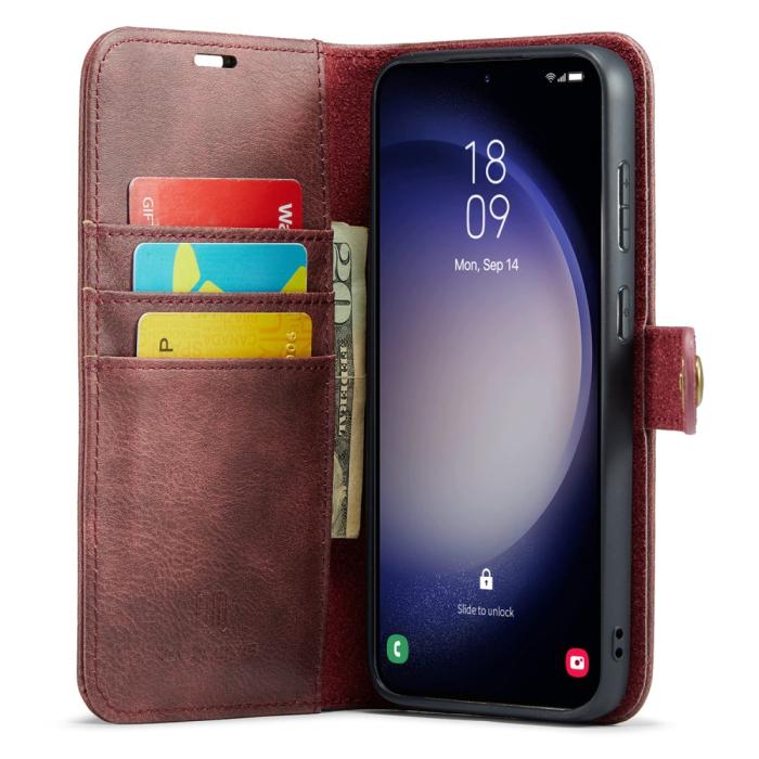 Bild 2, DG.MING DG.MING Samsung Galaxy A16 2in1 Magnet Fodral / Skal Röd - Teknikhallen.se