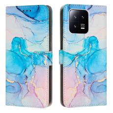  Xiaomi 13 Pro 5G Fodral Marmor Rosa/Gr&ouml;n - Teknikhallen.se
