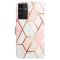  Samsung Galaxy A04s / A13 5G Fodral Marmor Rosa/Vit - Teknikhallen.se