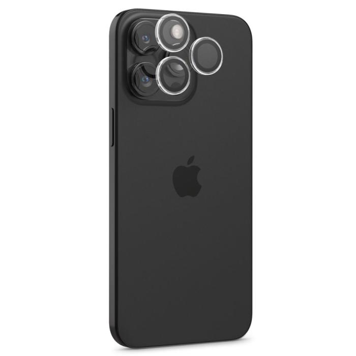 Bild 2, Spigen Spigen iPhone 14 Pro/Pro Max/15 Pro/Pro Max 2-PACK Optik.tR 