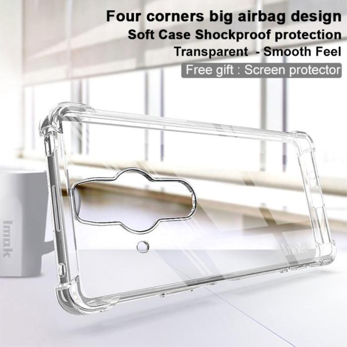 Bild 2, IMAK IMAK Sony Xperia Pro-I Skal Shockproof TPU + Skärmskydd Transparent - Teknikhallen.se