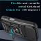  iPhone 17 Pro Skal CamShield Ring Hybrid Svart - Teknikhallen.se