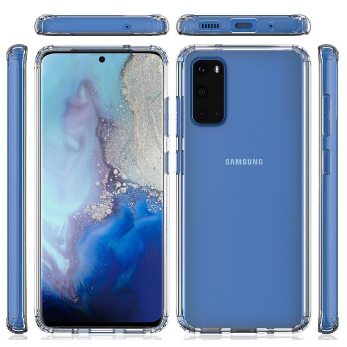 Bild 4,  Samsung Galaxy S20 - Akryl/TPU Transparent Skal - Teknikhallen.se